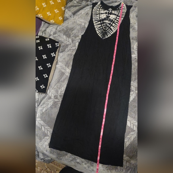 FINAL PRICE Obey black loose fit maxi dress - Picture 4 of 13